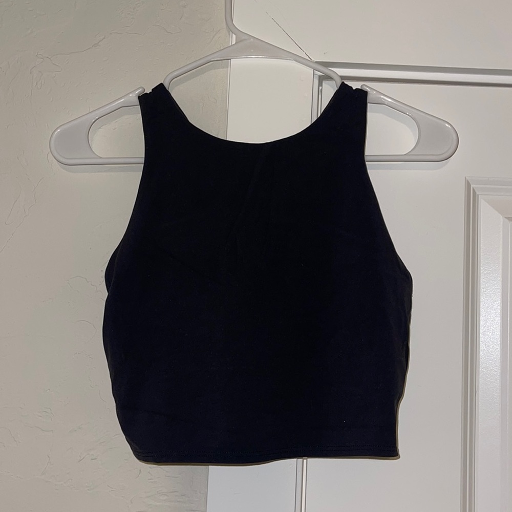 Athleta black tank top